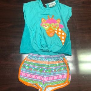 Girls short set